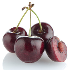 Red cherries