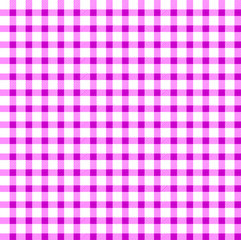 Seamless retro white-pink square tablecloth