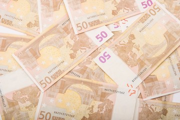 Image of euro money background