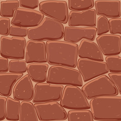 Brown stone seamless background
