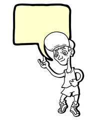 Cartoon talking
