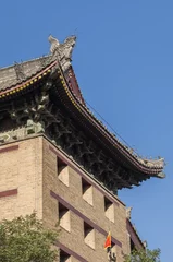 Foto op Plexiglas the ancient city wall of xi an © lujing