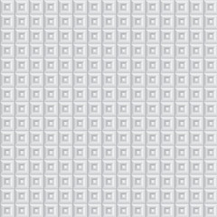 Volumetric pattern of white cubes