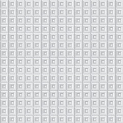 Volumetric pattern of white cubes
