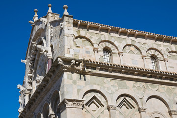 Cathedral of Troia. Puglia. Italy.