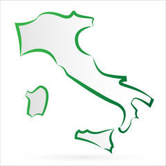 carte de l'italie