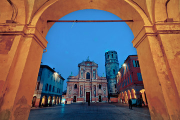 San Prospero church and square, Reggio Emilia, Italy - 48491082
