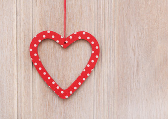 jedno serce czerwone, symbol miłości