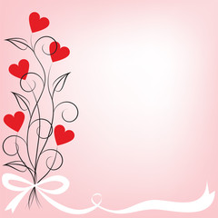 bouquet of flowers shaped heart