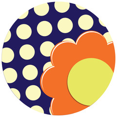 Decorative ornament with flower