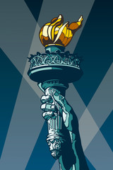 Statue of Liberty Torch.