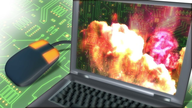 Kommunikation - Laptop Maus