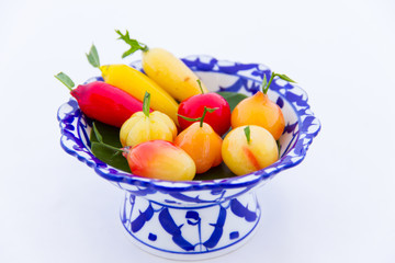 Deletable imitation fruits