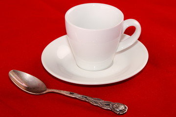 Kaffetasse Rot