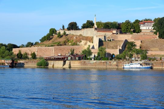 Belgrade Fortress - Kalemegdan. Serbian Landmark.