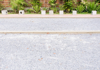 Obraz premium Petanque field