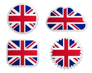 Fahne Großbritannien Sticker