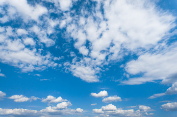Naklejka na ściany i meble blue sky with clouds, sky background