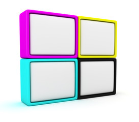 CMYK panels