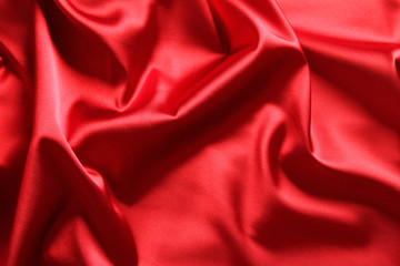 Red silk background