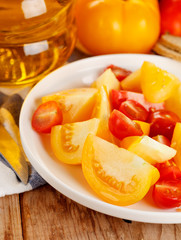 fresh tomato salad