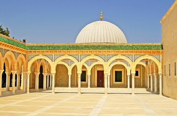Fototapeta na wymiar Mauzoleum Habib Bourgiba w Monastir, Tunezja