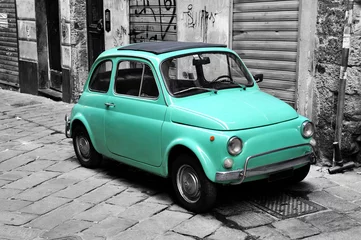 Fototapete Alte Autos italienischer Stil