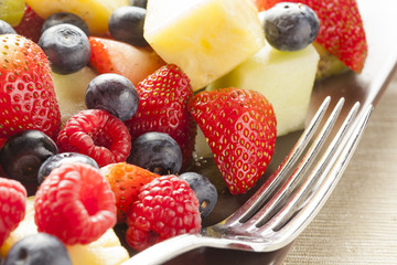 Fresh Organic Fruit Salad