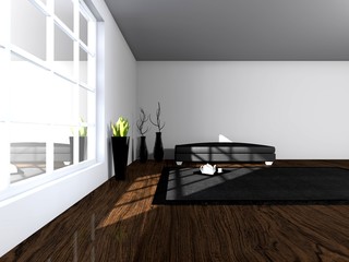 modern livingroom interior