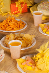 Child birthday table