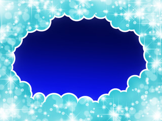 blue cloud background