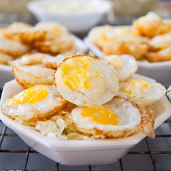 kind of Thai style dessert with Quail eggs