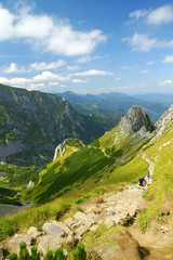Mountain landscape Poland Tatra