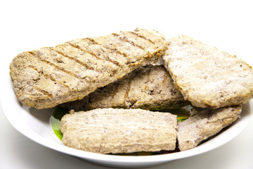 Gefrorene Rindesteaks