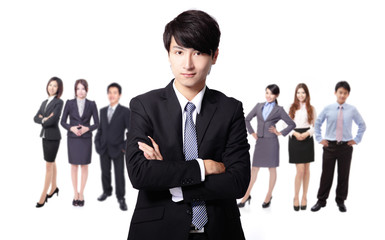 Successful business man