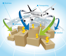 Global logistics business - 48515636