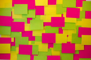 Post-it notes of different colors 2