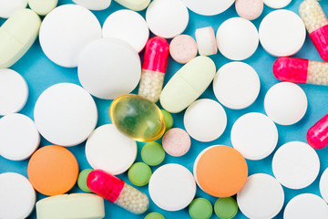 Drugs Closeup Healthcare Background