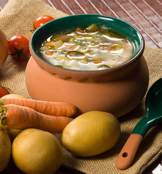 Minestrone - Italian vegetable soup