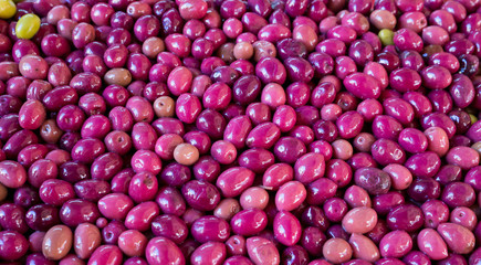 Purple olives