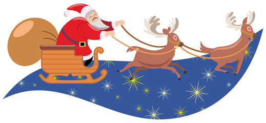 Santa sleigh