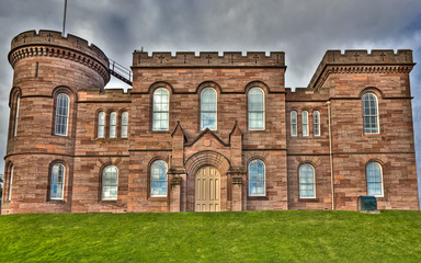 Fototapeta na wymiar Inverness Castle