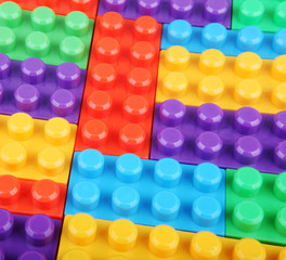 Plastic building blocks