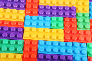 Plastic building blocks