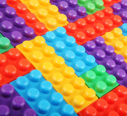 Plastic building blocks