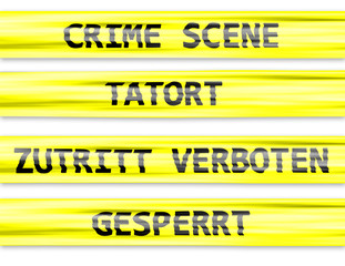 Tatort Absperrband