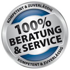 100% Beratung und Service - kompetent und zuverlässig