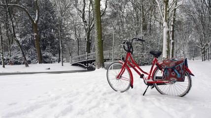 Snow in Holland