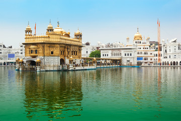 Naklejka premium Golden Temple, Amritsar, Punjab, India