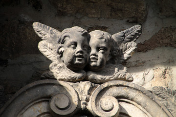 Engel an der Johanniskirche in Wernigerode